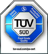 Food grade quality TÜV