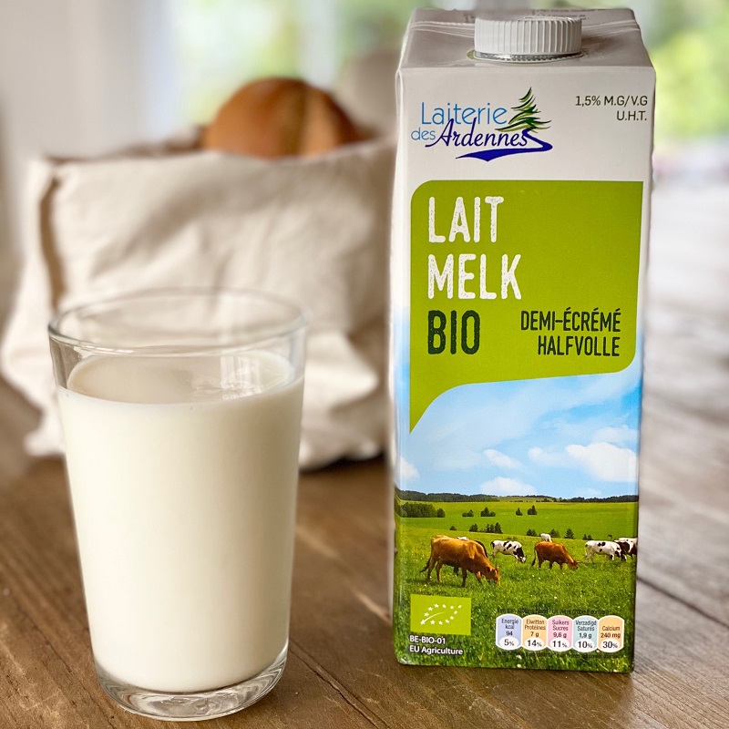 Lait des Ardennes 1/2 écrémé 1L