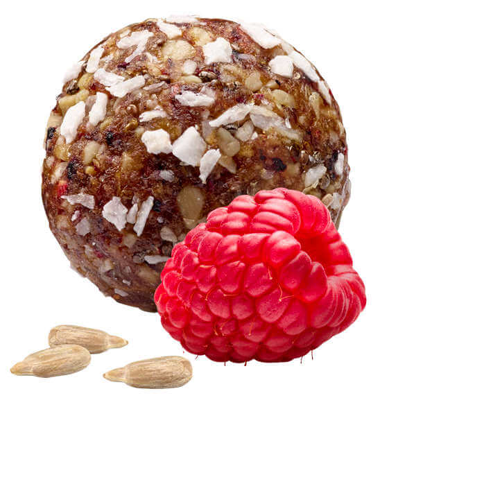 Energy balls "berries" aux framboises et canneberges (2 x 16g)